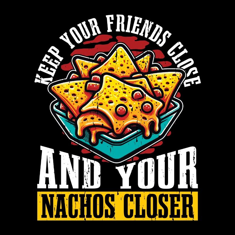 Nachos Keep Your Friends Close And Tortilla Chips