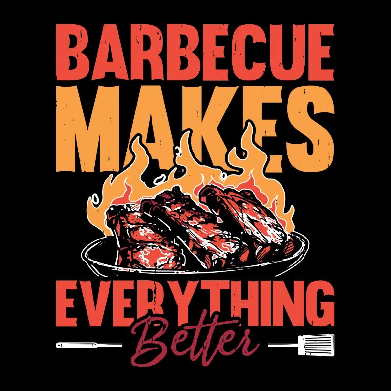 Pulled Pork BBQ Barbecue Makes Grilled Meat Lover