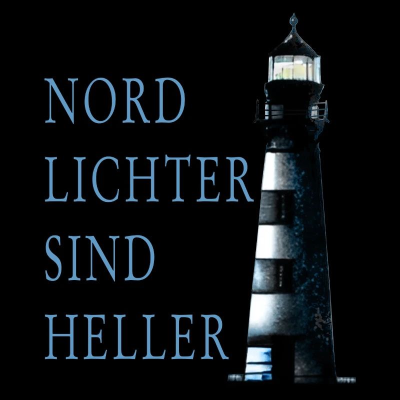 Nordlichter mit Leuchtturm