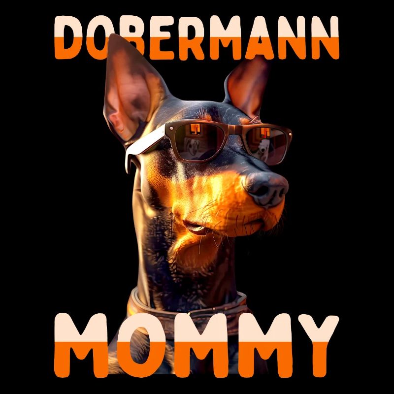 Dobermann Mommy Mama Mutter Muttertag Mom Doberman