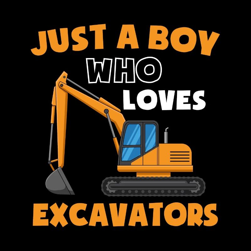 Baggerfahrer Bauarbeiter Baggerführer Bagger