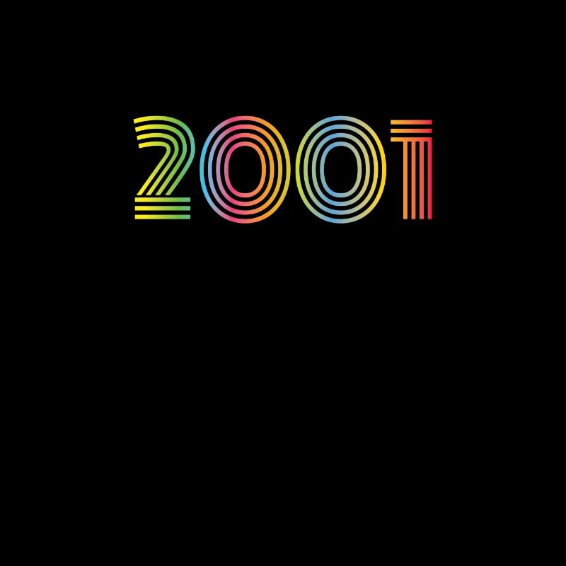 2001 Geburtstag Funky Year