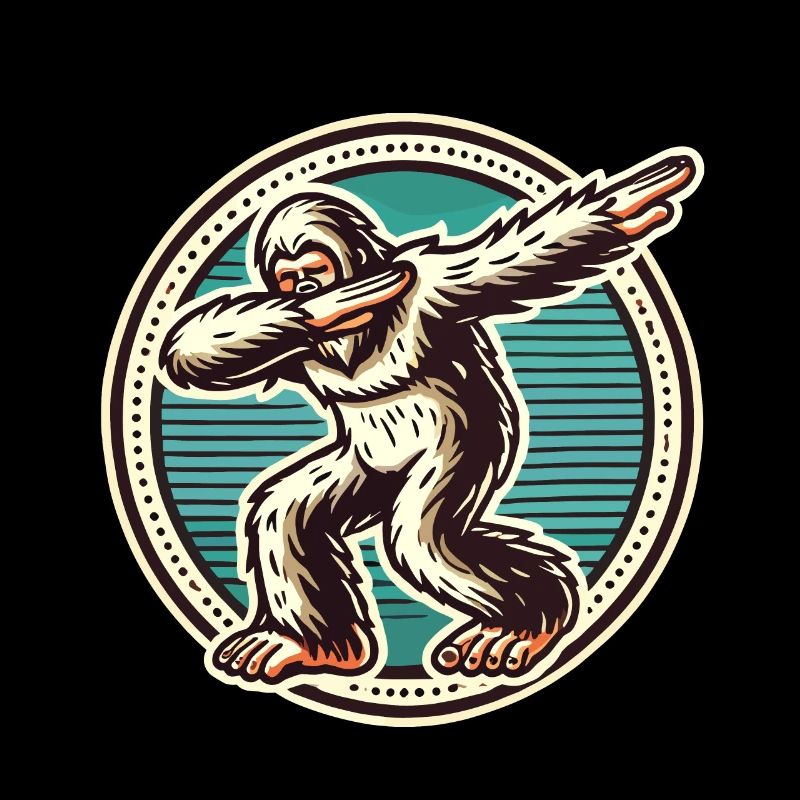Dabbender Bigfoot Retro Vintage Style