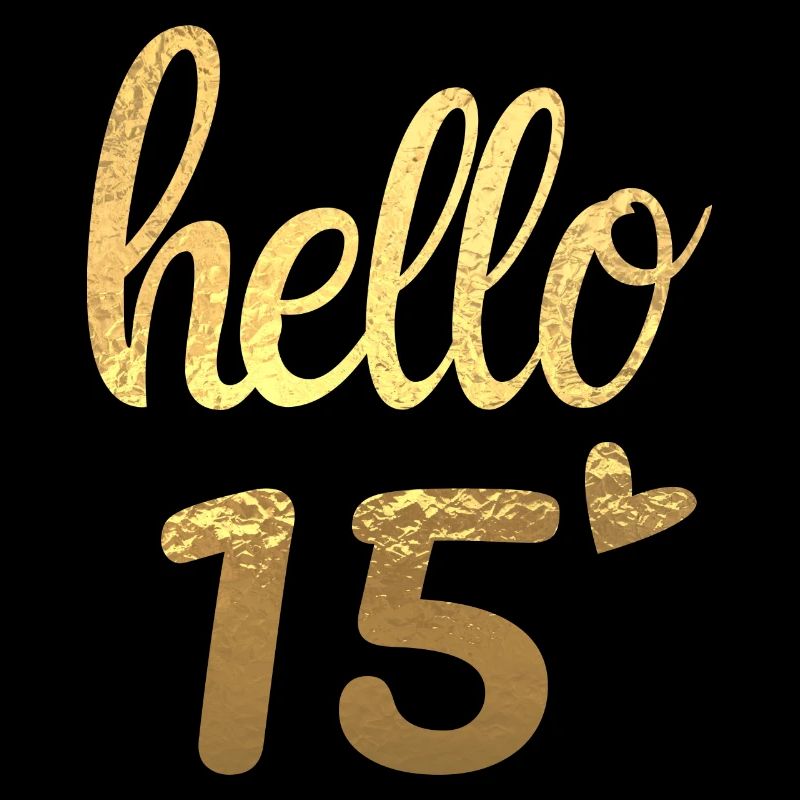Hello 15 doré