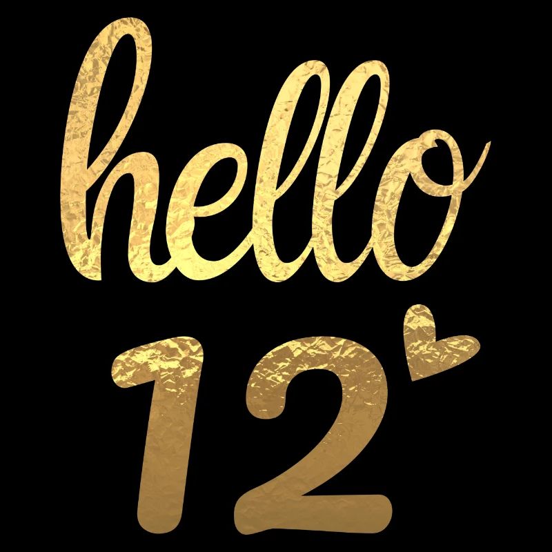 Hello 12 doré