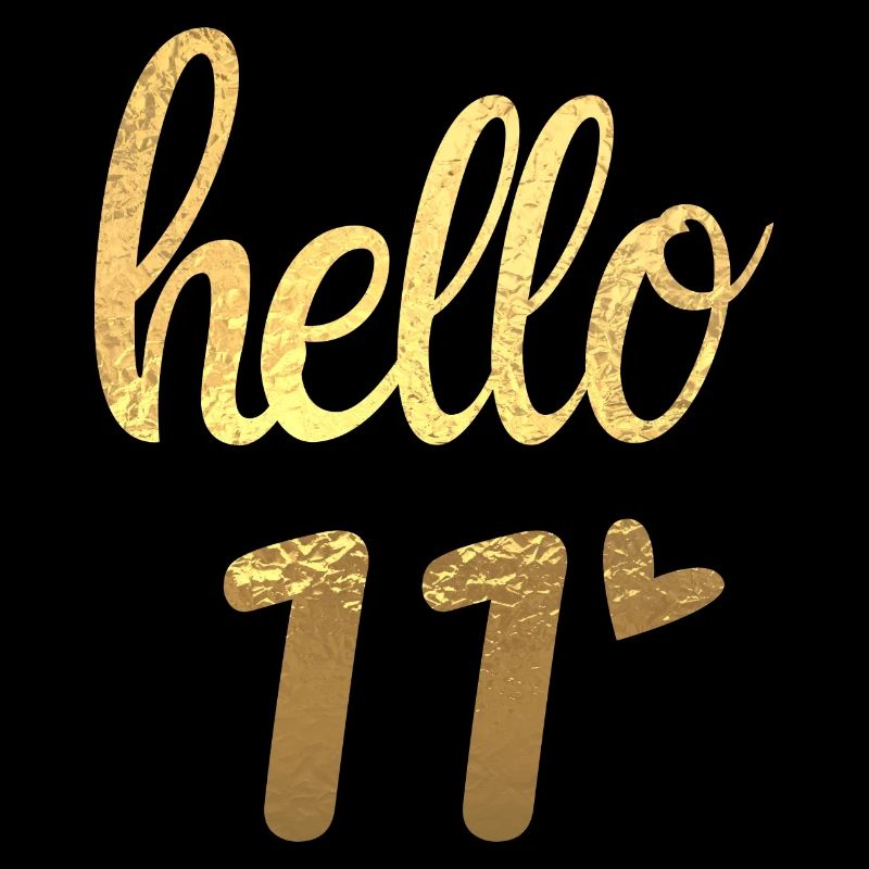 Hello 11 doré