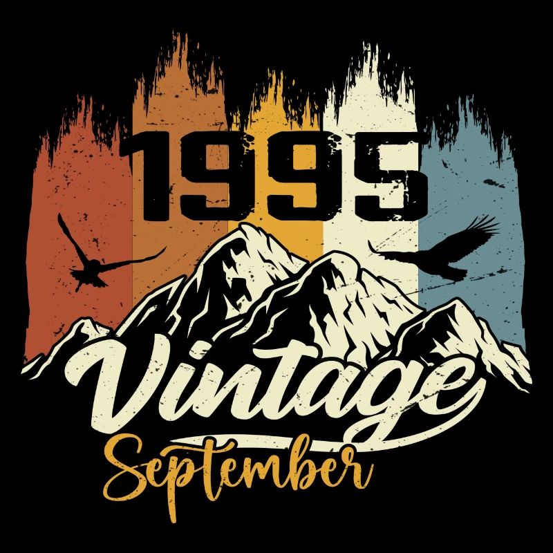 Legends Were Born In September 1995 Vintage 1995