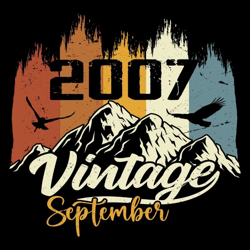 Legends Were Born In September 2007 Vintage 2007