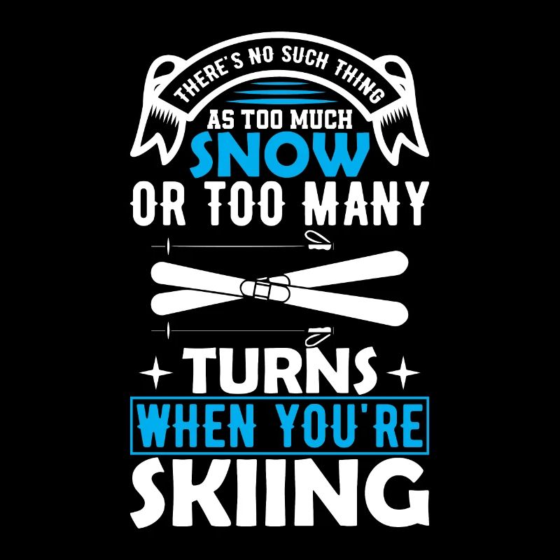 Es gibt nicht zu viel Schnee oder zu viel Schnee