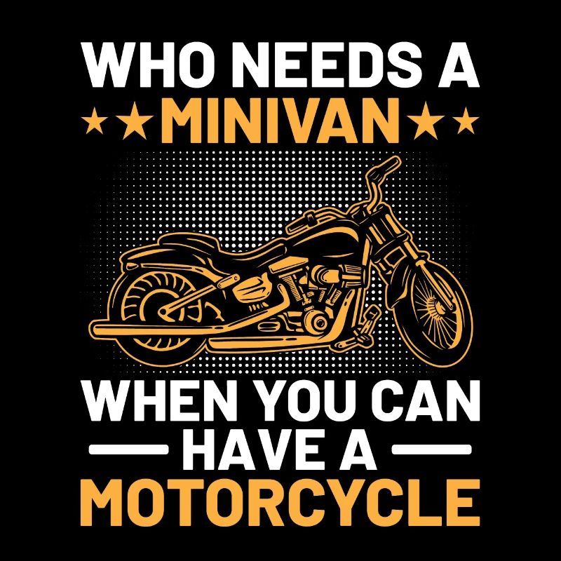 Wer braucht schon einen Minivan, wenn man ein Motorrad haben kann
