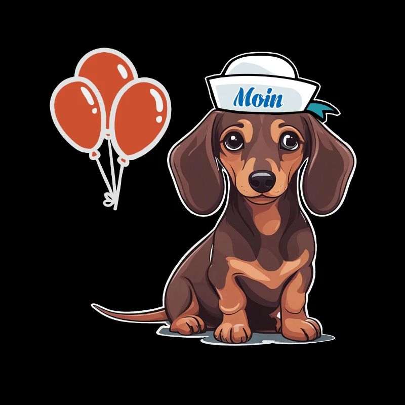 Dackel Matrose Geburtstag Geburtstagsgeschenk Hund