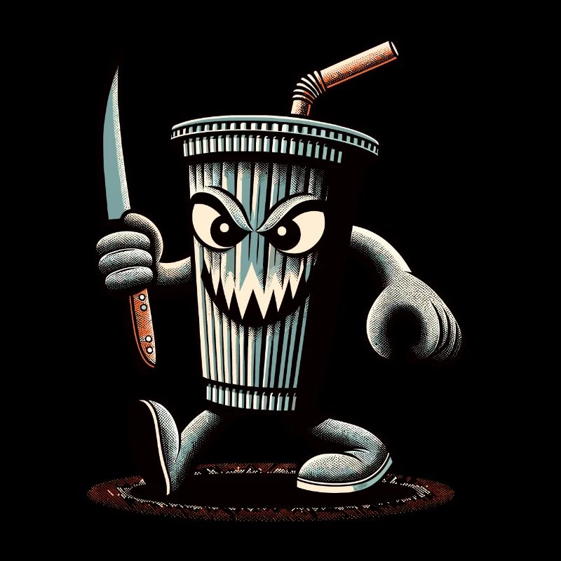 Scary Psycho Drinking Cup Boissons