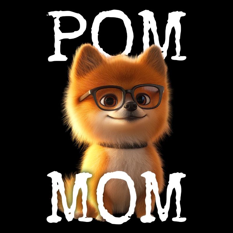 Pom Mom Zwergspitz Mommy Spitz Mama Muttertag Mom