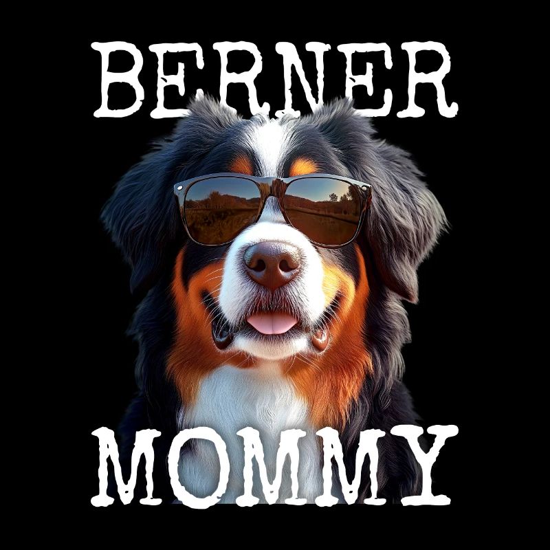 Berner Sennenhund Mom Mama Muttertag Berner Mommy