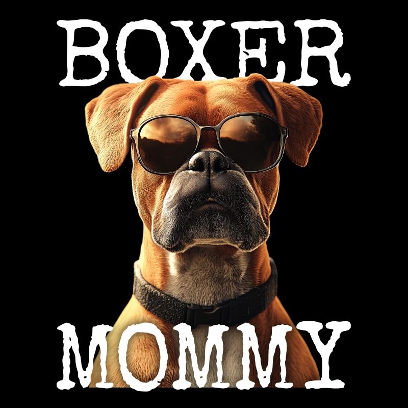 Deutscher Boxer Mom Mama Muttertag Boxer Mommy