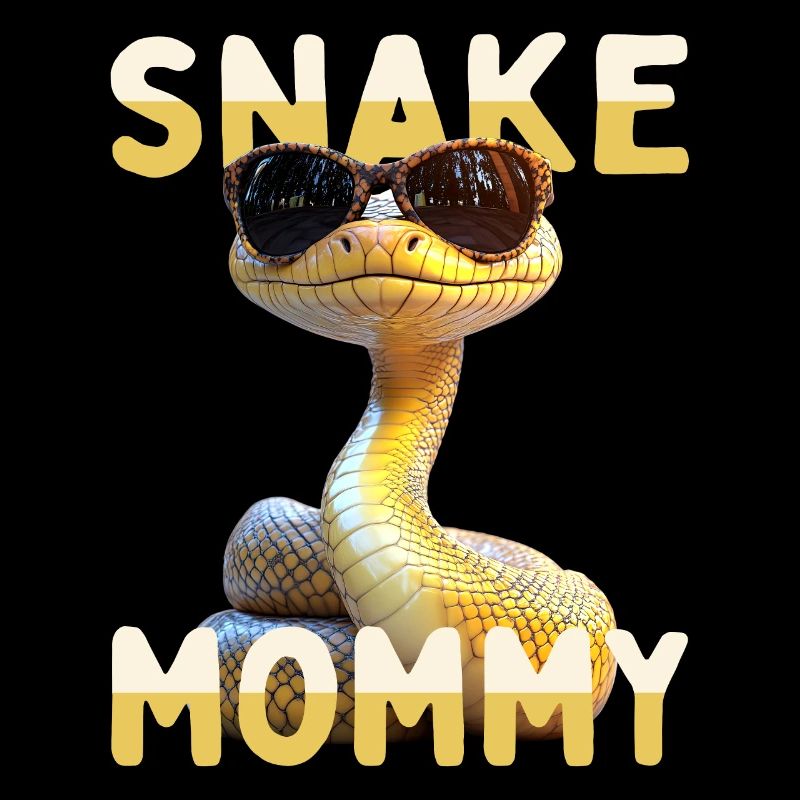 Snake Mommy Mama Schlange Muttertag Schlangen Mom