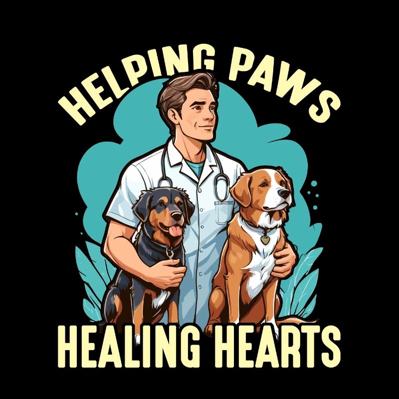 Veterinary Technician Helping Paws Animal Lover
