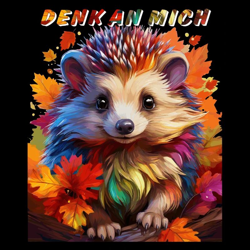 IGEL HERBST DENK AN MICH