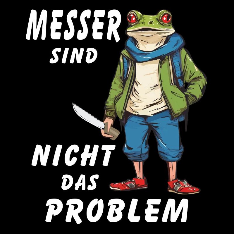 FROSCH MESSER SIND NICHT DAS PROBLEM