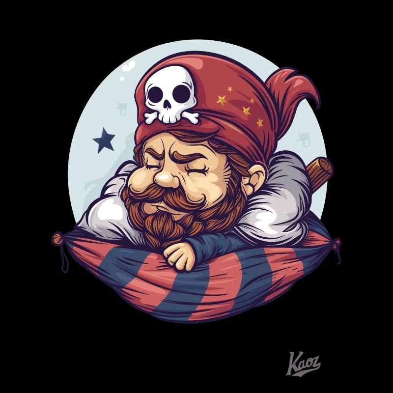 Petit pirate endormi