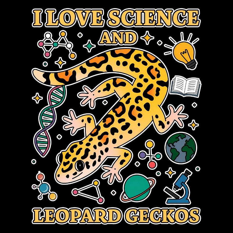 Leopardgecko Spruch Student Leopardgecko Geschenk