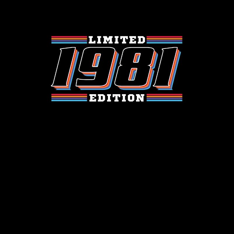 1981 Birthday Limited Edition 80s