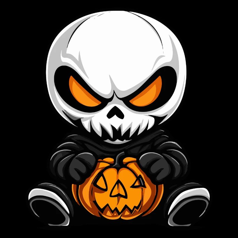 Zombie Halloween Skelett