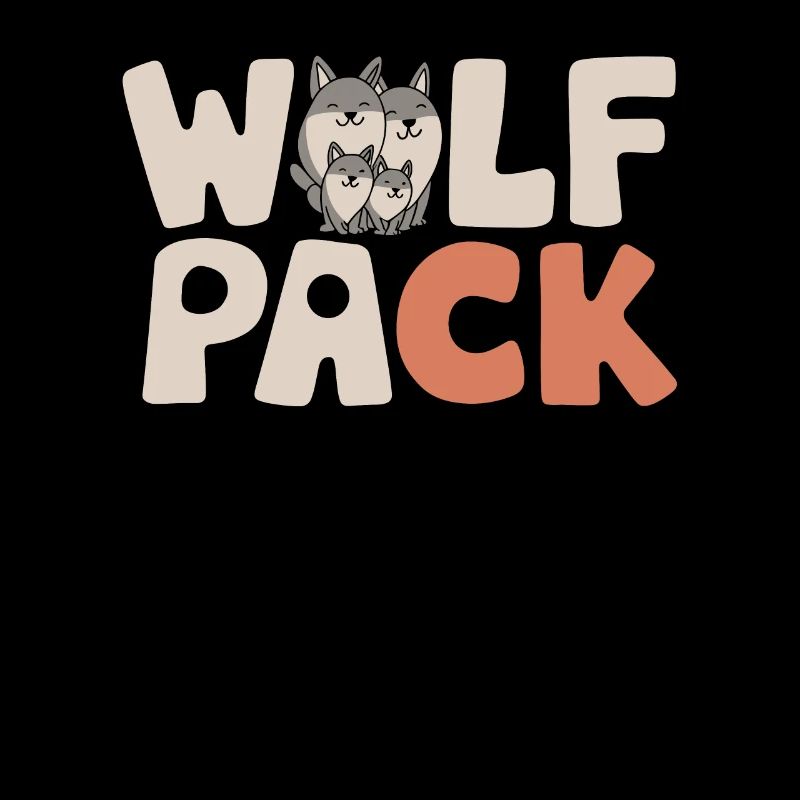 Wolf Group Design Meute de loups