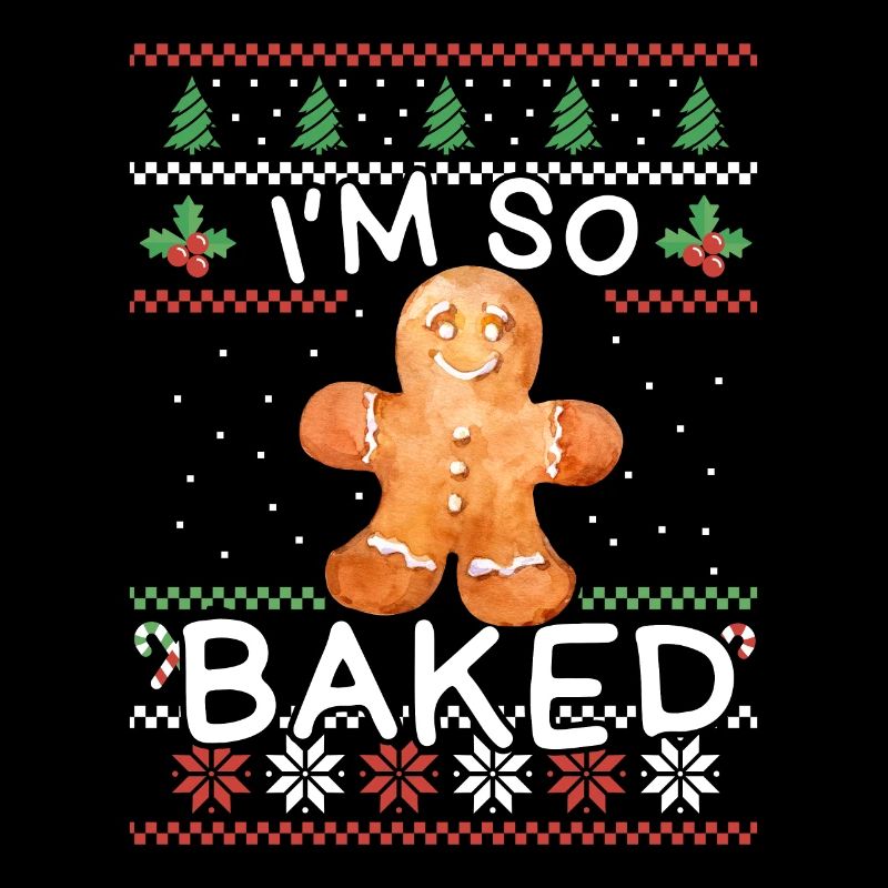 I'm So Done Funny Gingerbread Christmas