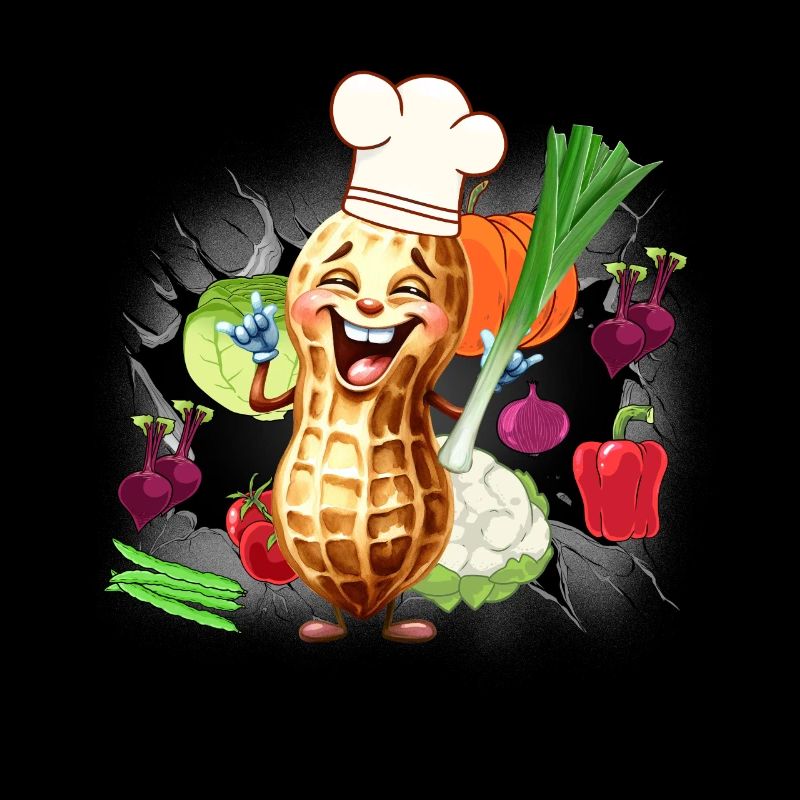 Cook Cooks Vegetables Kitchen