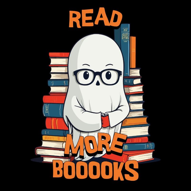 Cute Book Lover Ghost Costume Idea
