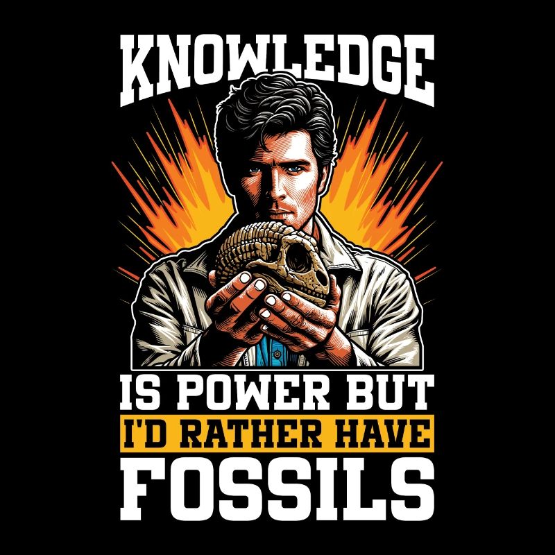 Fossil Hunter Knowledge Is Power Paleontologist