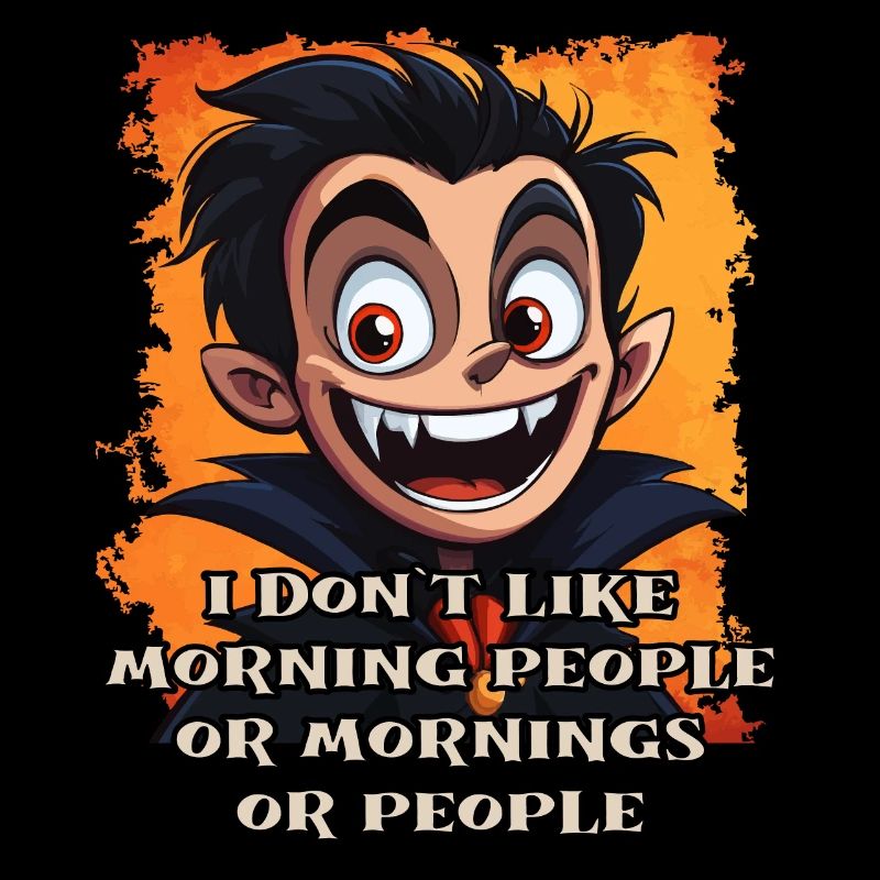 Grand vampire avec un sort