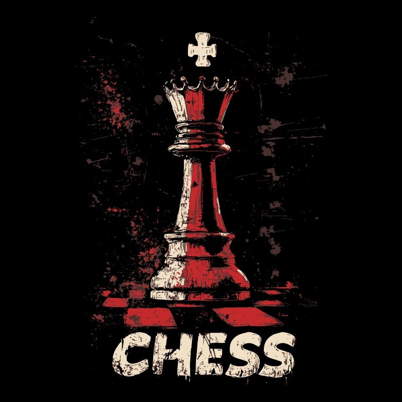 Conception du chef-d’œuvre des échecs de la reine