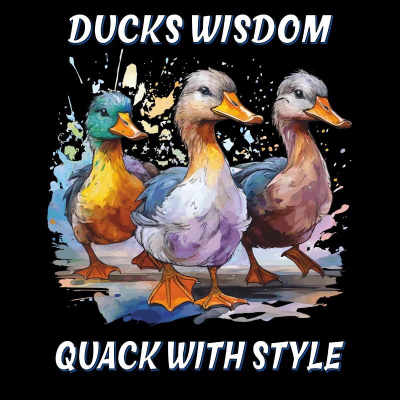 DUCKS WISDOM QUACK WITH STYLE