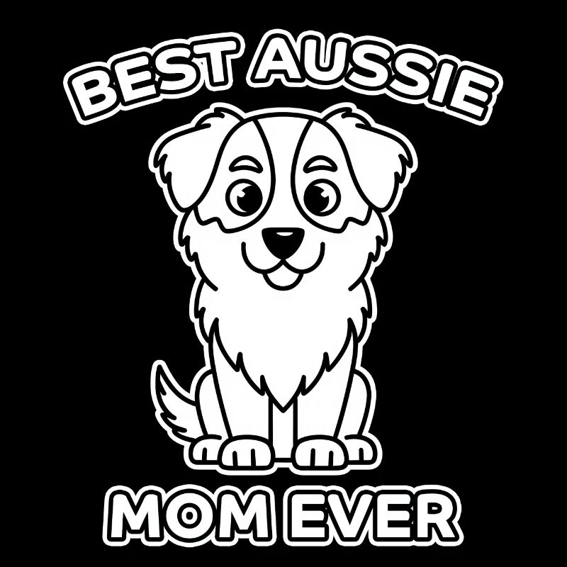 Australian Shepherd Mom Funny Aussie Gift
