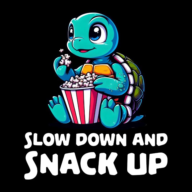 Slow down and snack up