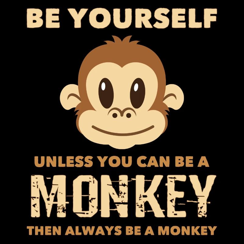 Monkey Gorilla à moins que vous ne puissiez être Monkey