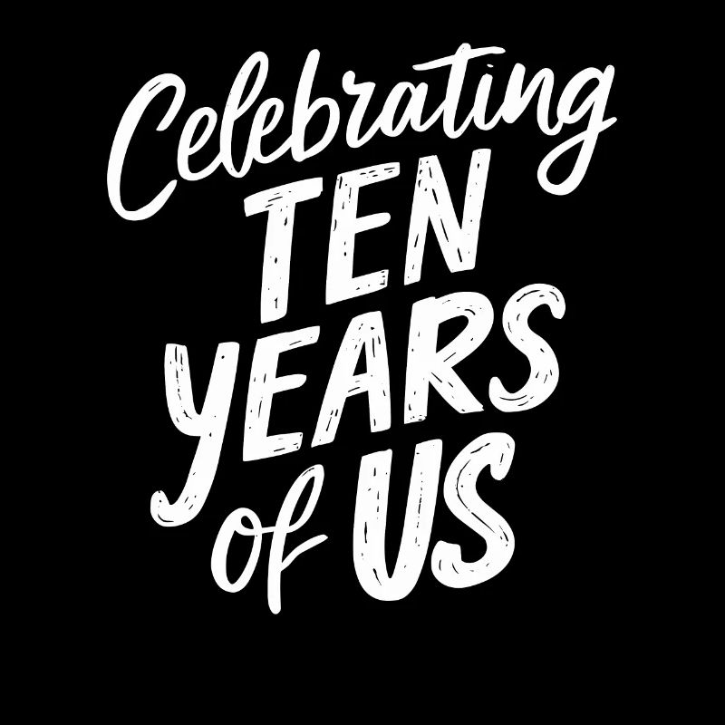 Célébration des dix ans de notre 10ème anniversaire de mariage