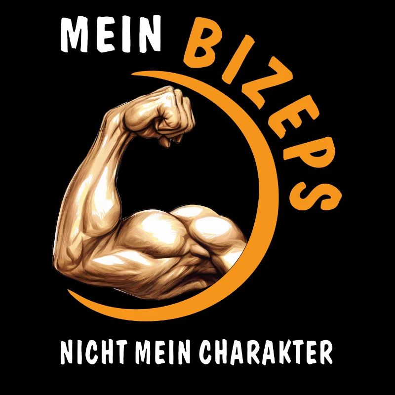 MES BICEPS, PAS MON CARACTÈRE