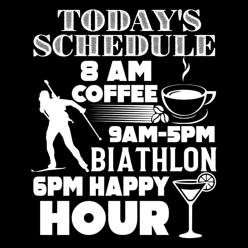 Biathlon Today's Schedule
