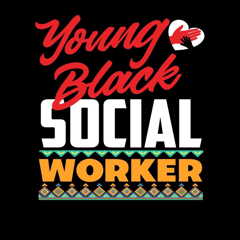Junge Schwarze Sozialarbeiter