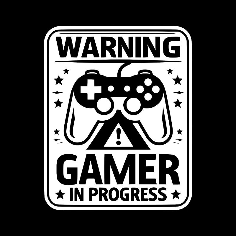 Warning Gamer in Progress