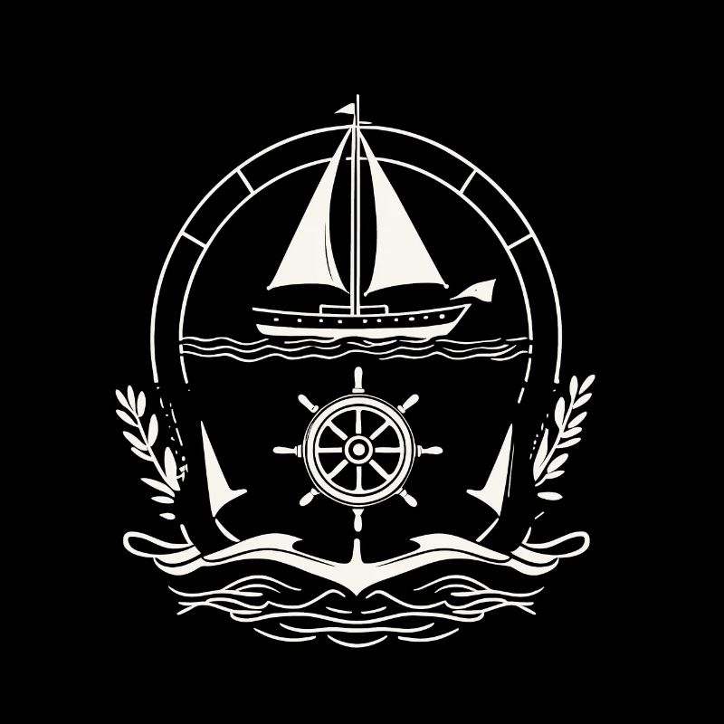 Sailing Adventure Captain Explorer Design