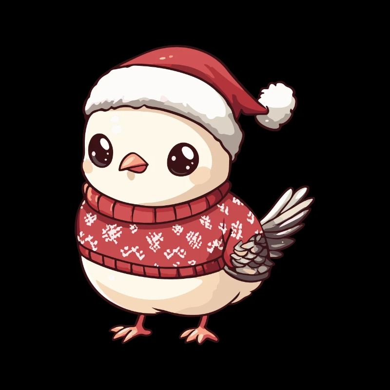 Dove Bird Christmas Comic
