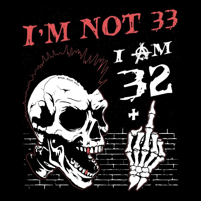 Ich bin 32 plus Mittelfinger - 33. Geburtstag