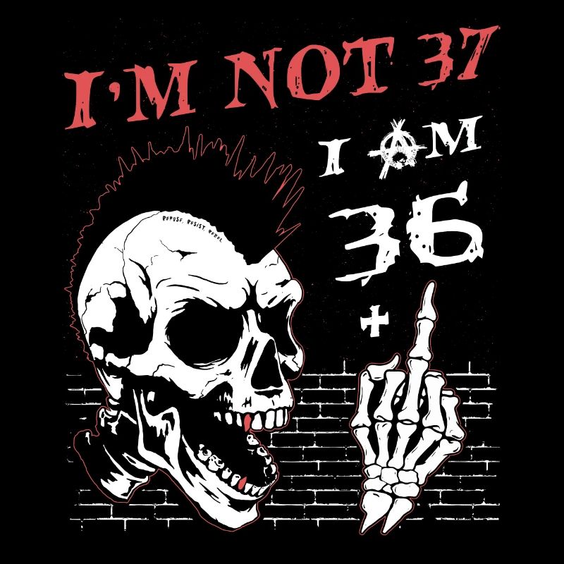 Ich bin 36 plus Mittelfinger - 37. Geburtstag