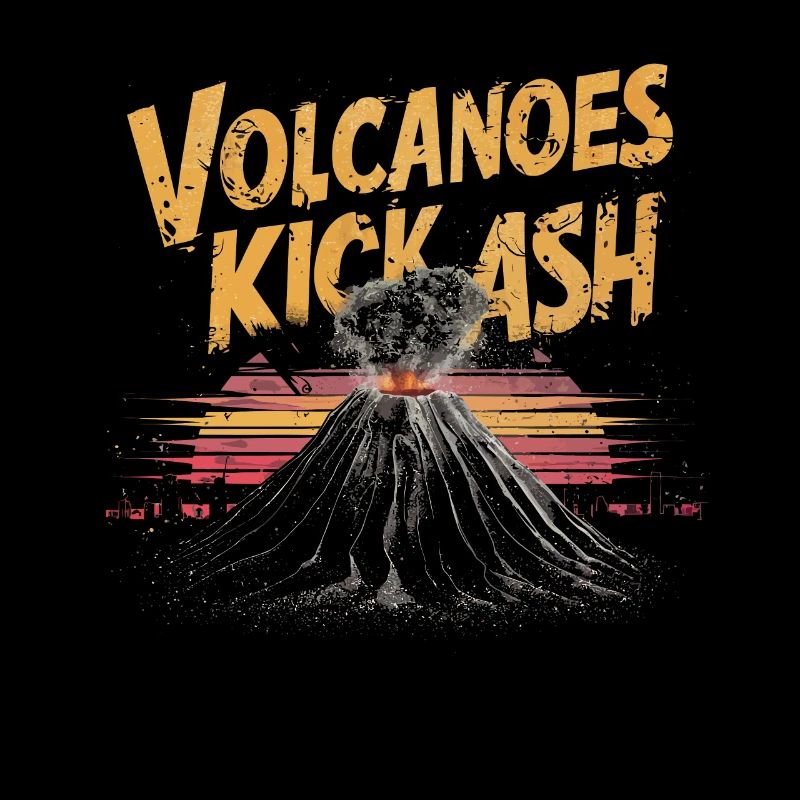 Les volcans sont chauds et impressionnants