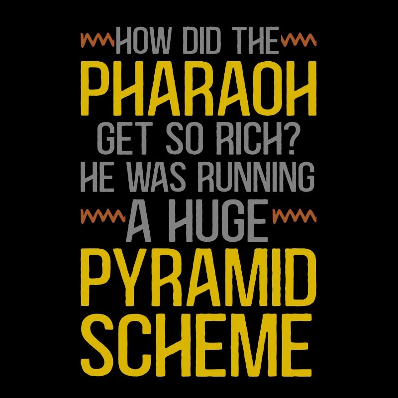 Pharaoh Running Pyramid Egyptian Myth