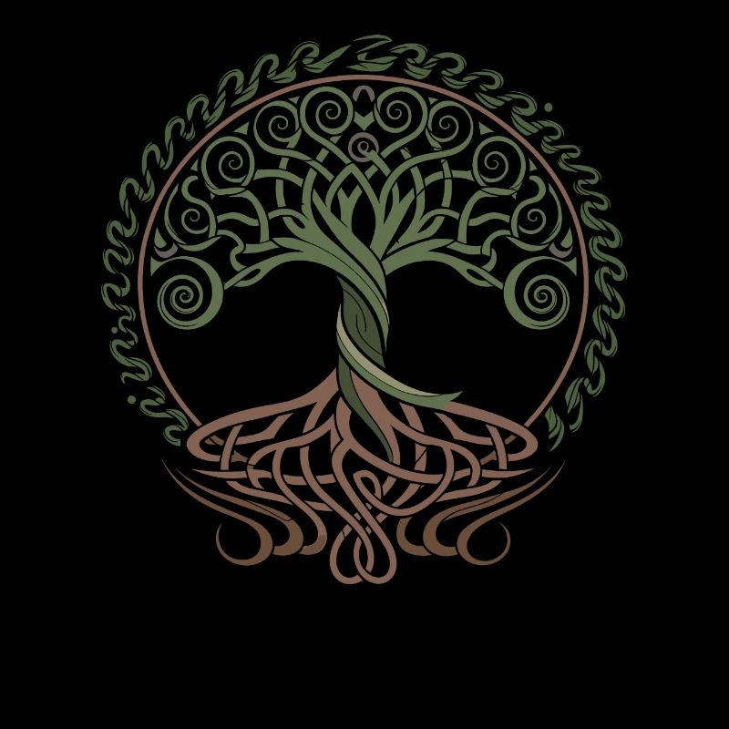 Neo Celtic Lebensbaum Symbolik